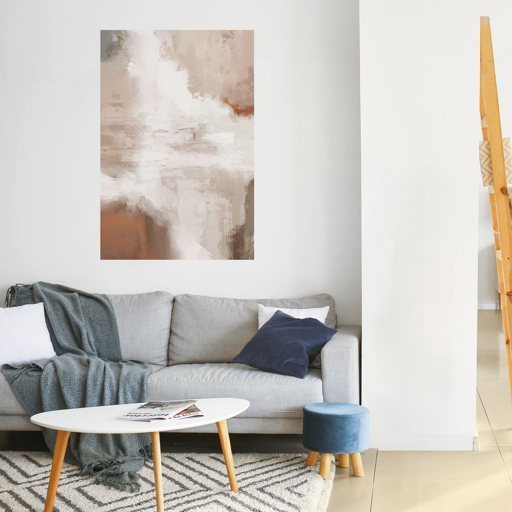 BLUSH SERENITY Vertikales Poster zum Abziehen und Aufkleben
