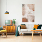 BLUSH SERENITY Selbstklebendes Poster - Hochformat