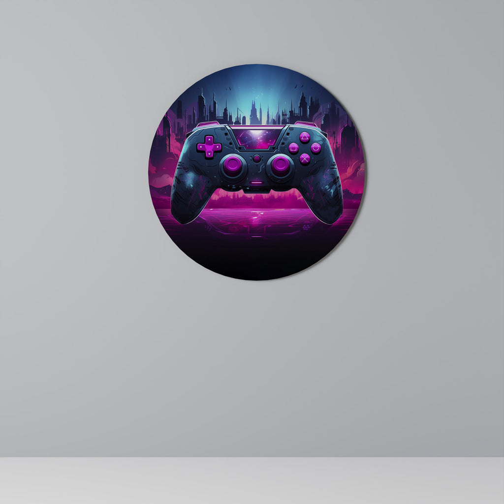 INFINITY MATRIX PAD Runde Wanddekoration Ø 69 cm