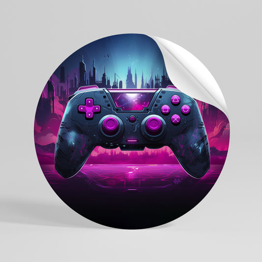 INFINITY MATRIX PAD Runder Wandsticker zum Abziehen und Aufkleben