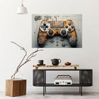 CYBER CHRONICLES PAD Selbstklebendes Horizontal-Poster