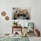 CYBER CHRONICLES PAD Selbstklebendes Horizontal-Poster