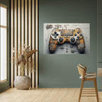 CYBER CHRONICLES PAD Selbstklebendes Horizontal-Poster