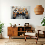 CYBER CHRONICLES PAD Selbstklebendes Horizontal-Poster