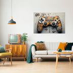 CYBER CHRONICLES PAD Selbstklebendes Horizontal-Poster