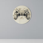 QUANTUM QUEST PAD Runde Wanddekoration Ø 69 cm