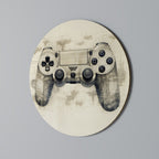 QUANTUM QUEST PAD Runde Wanddekoration Ø 69 cm