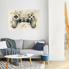 QUANTUM QUEST PAD Peel and Stick Horizontal Poster