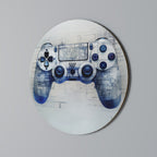 CYBER SCAPE PAD Runde Wanddekoration Ø 69 cm