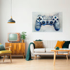 CYBER SCAPE PAD Selbstklebendes Horizontal-Poster