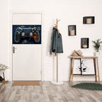 VIRTUAL VELOCITY PAD Peel and Stick Horizontal Poster