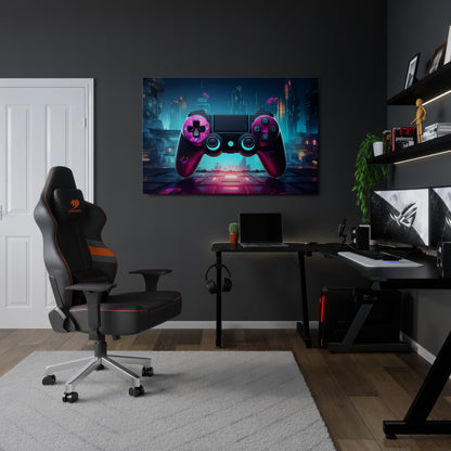 SYNTHWAVE PAD Horizontal Canvas Print