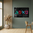 GAMER OUTLAWS Selbstklebendes Horizontal-Poster