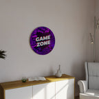 LUMINOUS GAME ZONE Runde Wanddekoration Ø 69 cm