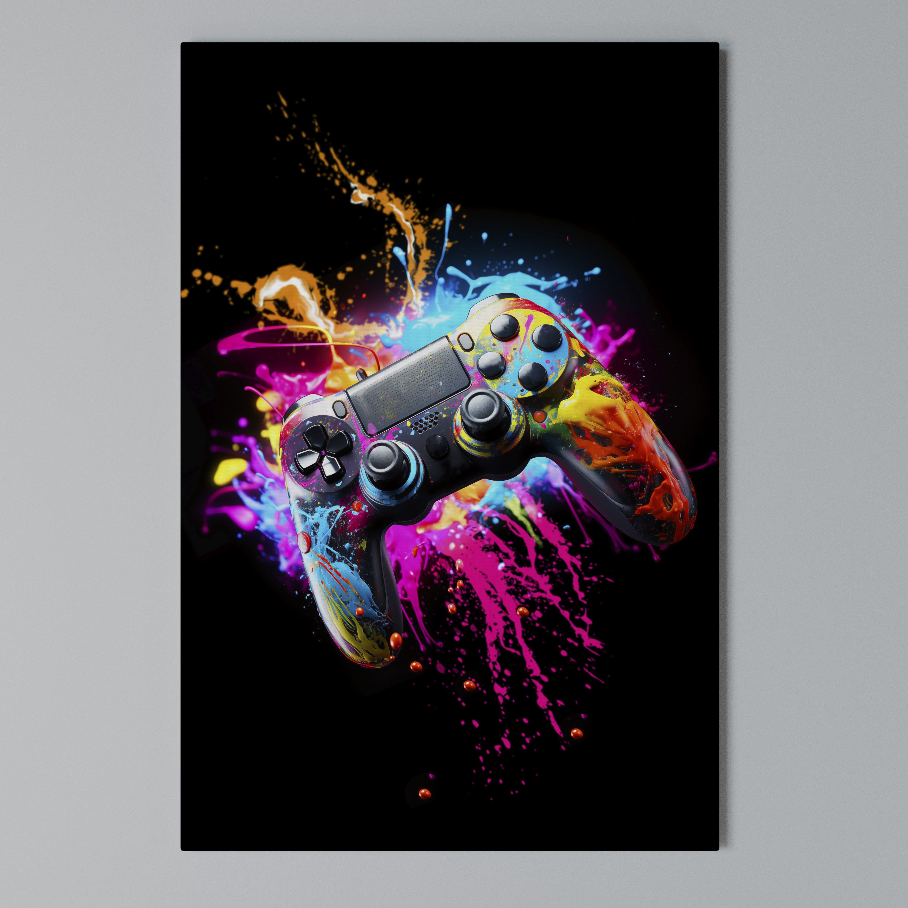 GAMING LUSH Vertical Canvas Print