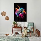 GAMING LUSH Selbstklebendes Poster - Hochformat