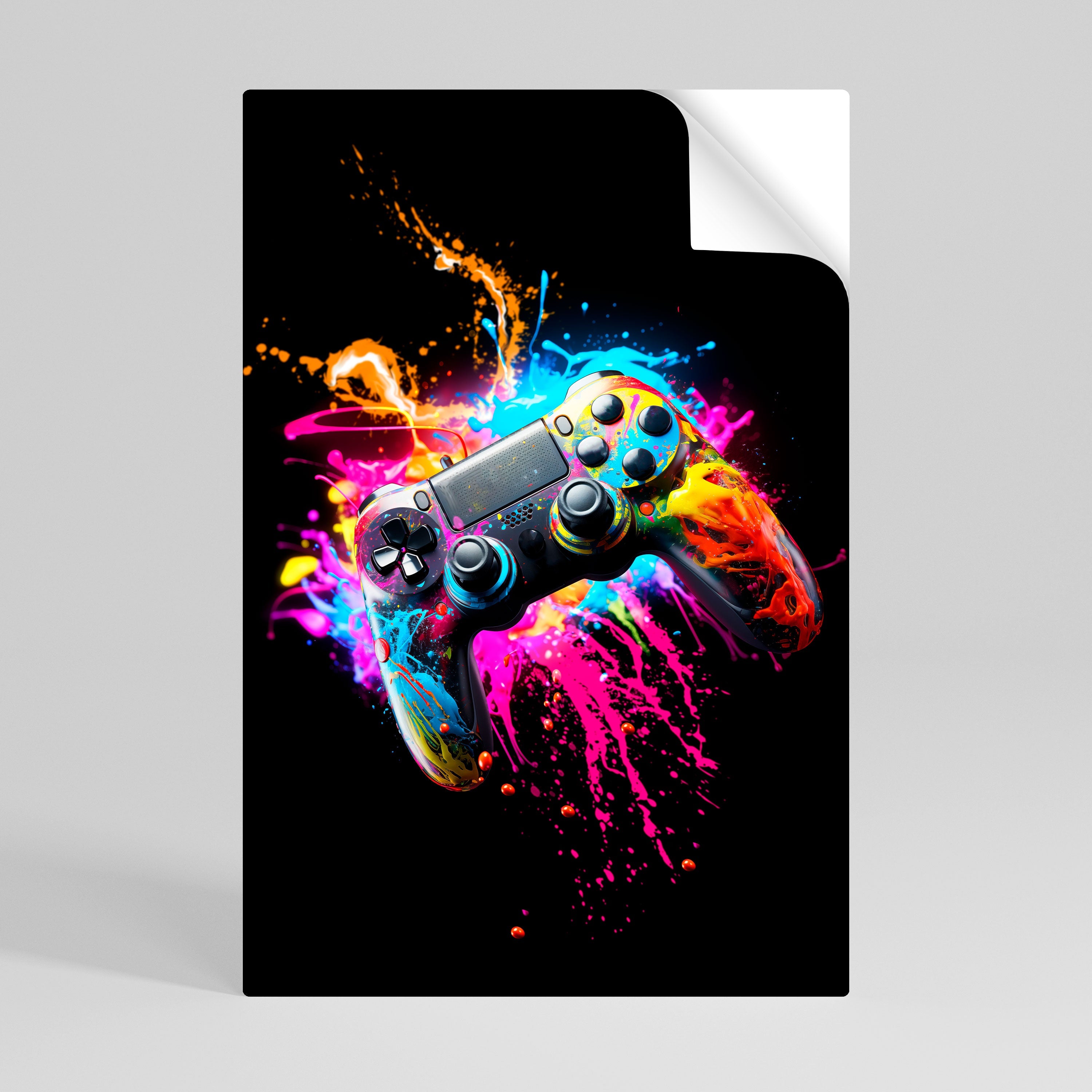 GAMING LUSH Vertikales Poster zum Abziehen und Aufkleben