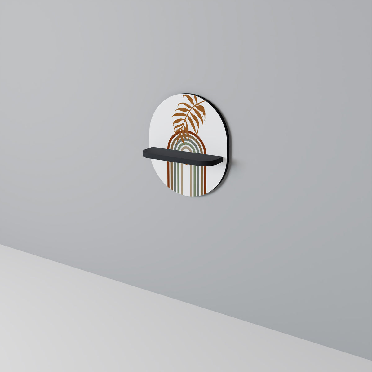 LEAF ON THE TOP Dekoratives Wandregal