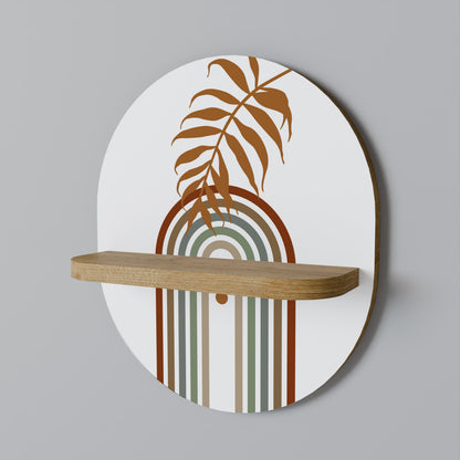 LEAF ON THE TOP Dekoratives Wandregal
