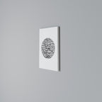 LUNAR LOOM Vertical Canvas Print
