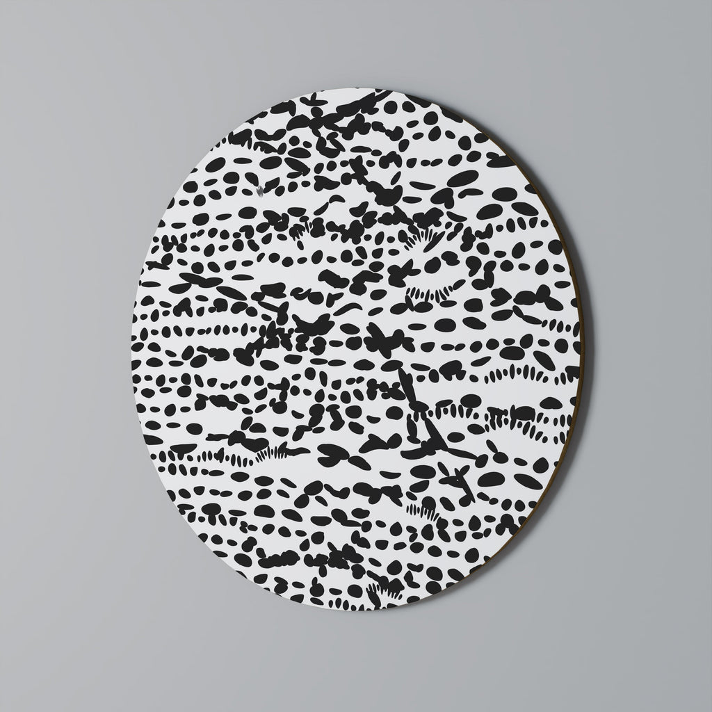 LUNAR LOOM Runde Wanddekoration Ø 69 cm