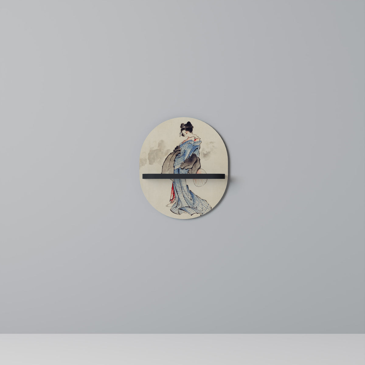 GEISHA FANTASY Dekoratives Wandregal