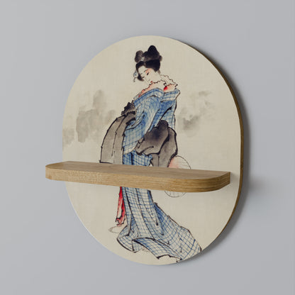 GEISHA FANTASY Dekoratives Wandregal