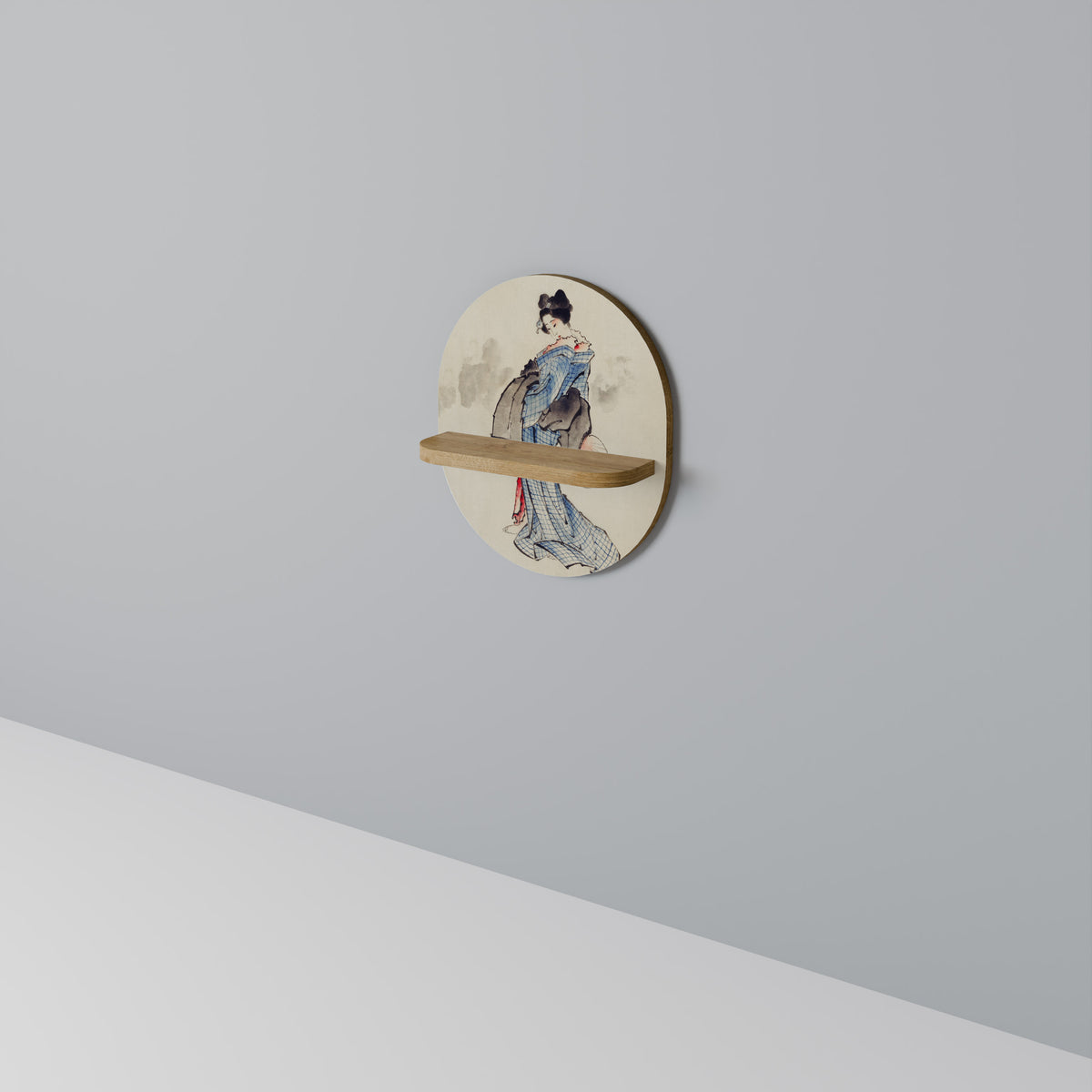 GEISHA FANTASY Dekoratives Wandregal