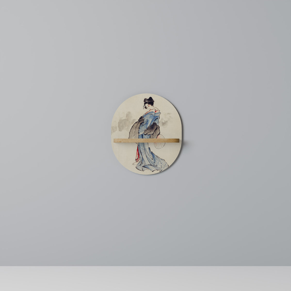 GEISHA FANTASY Dekoratives Wandregal