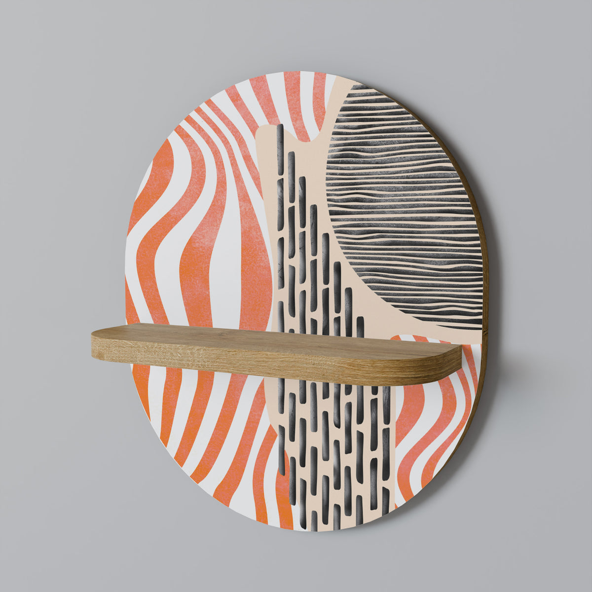 SUBLIME SYNTHESIS Dekoratives Wandregal