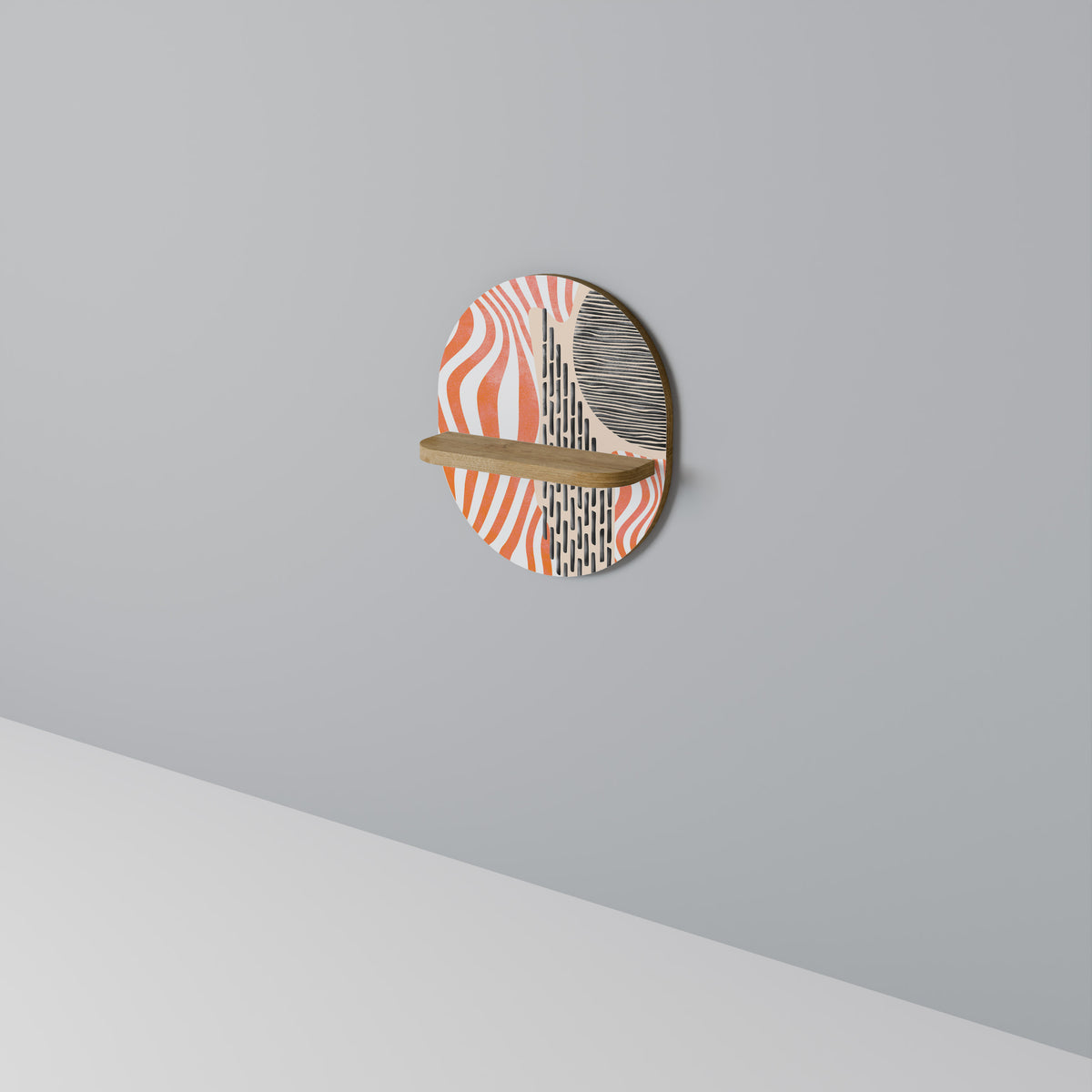 SUBLIME SYNTHESIS Dekoratives Wandregal