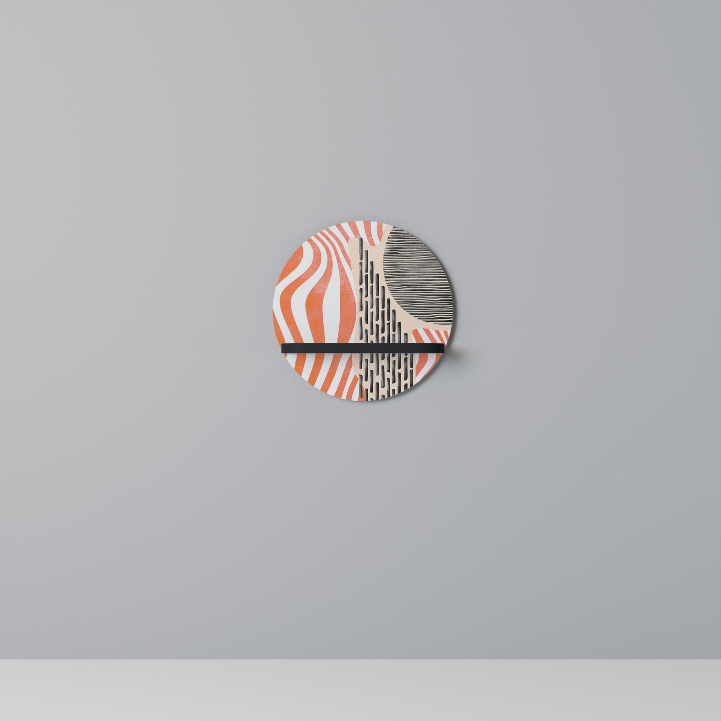 SUBLIME SYNTHESIS Dekoratives Wandregal