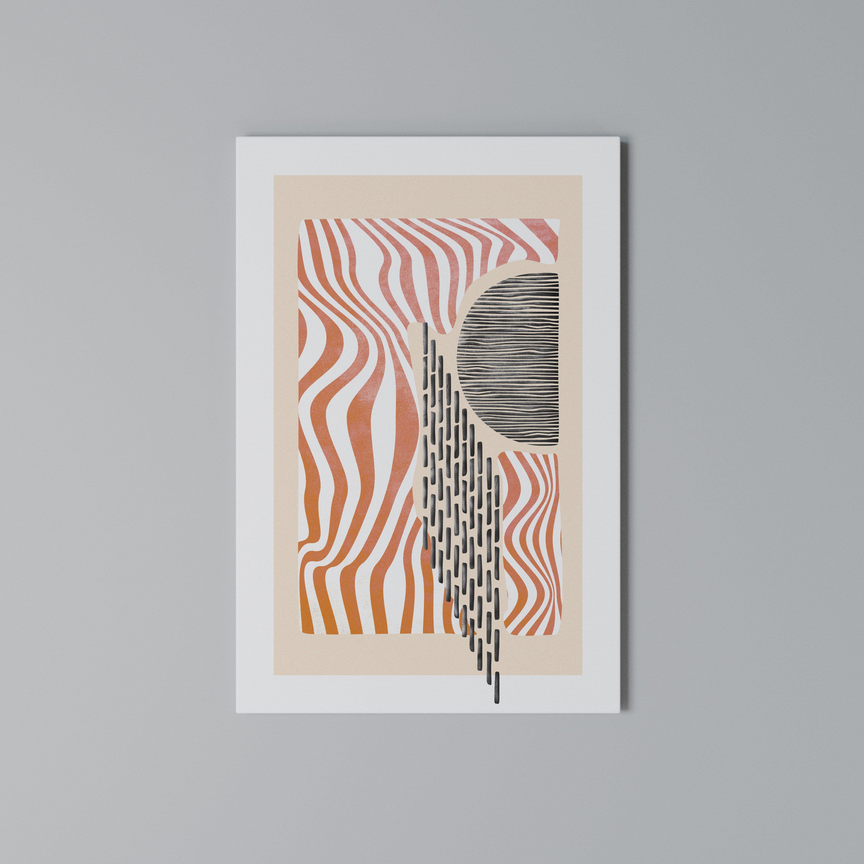 SUBLIME SYNTHESIS Vertical Canvas Print