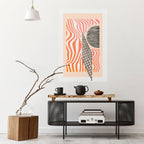 SUBLIME SYNTHESIS Selbstklebendes Poster - Hochformat