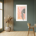 SUBLIME SYNTHESIS Selbstklebendes Poster - Hochformat