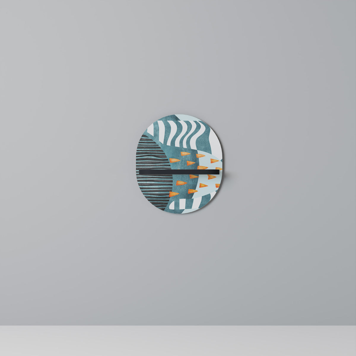 SHROUDED SHAPES Art Shelf
