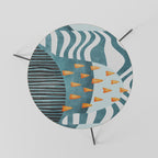 SHROUDED SHAPES Couchtisch Ø 60 cm