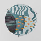 SHROUDED SHAPES Couchtisch Ø 69 cm