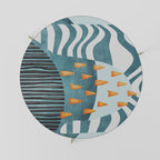 SHROUDED SHAPES Couchtisch Ø 69 cm