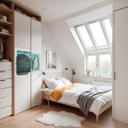 SHROUDED SHAPES Selbstklebendes Horizontal-Poster