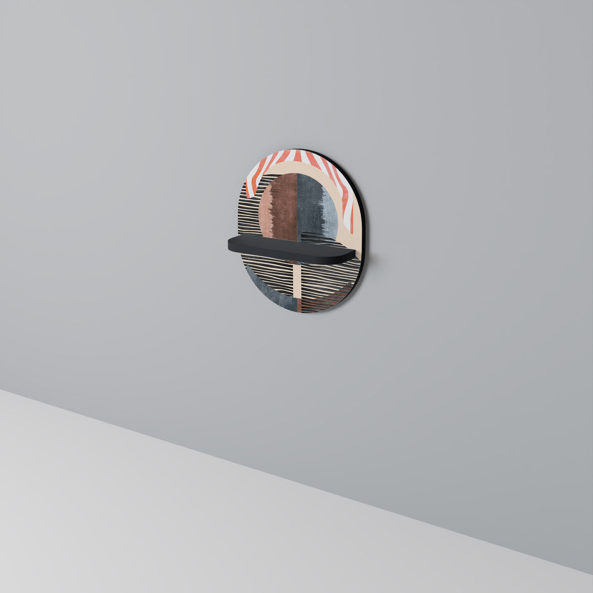 WHISPERS OF FORM Dekoratives Wandregal