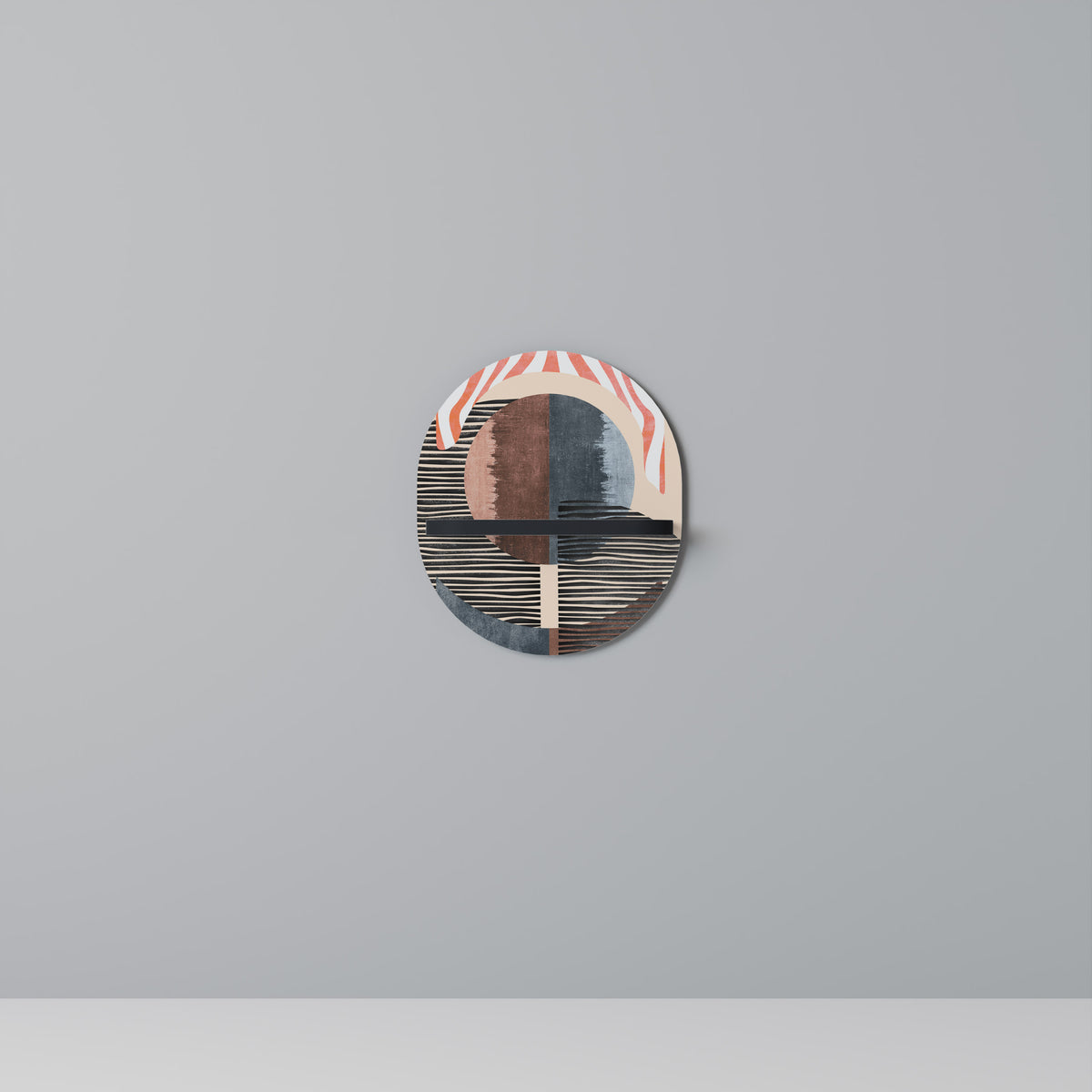 WHISPERS OF FORM Dekoratives Wandregal