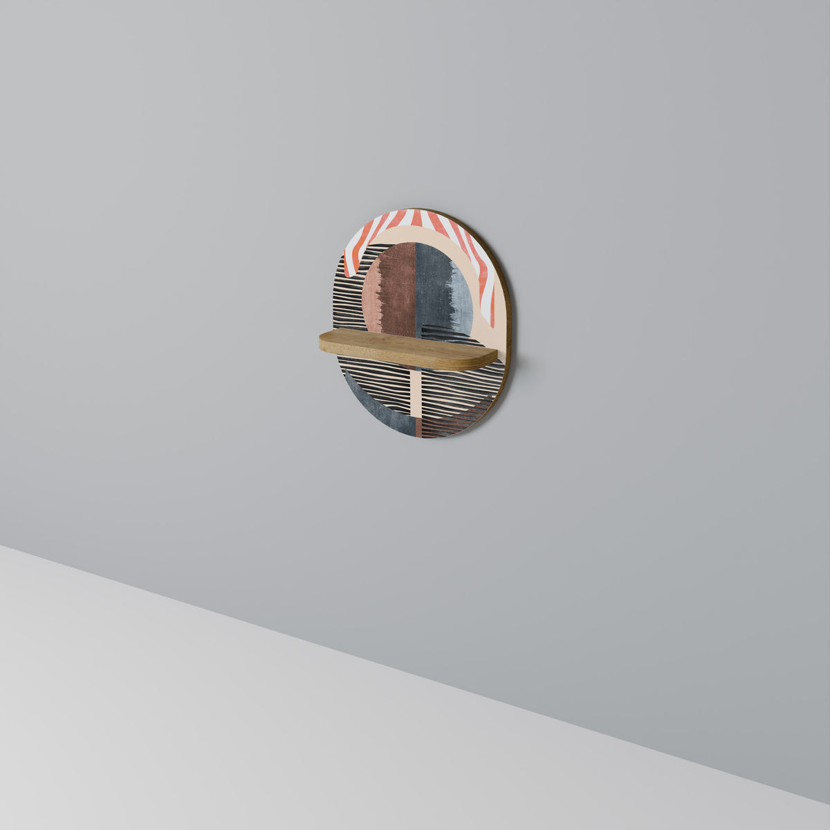 WHISPERS OF FORM Dekoratives Wandregal