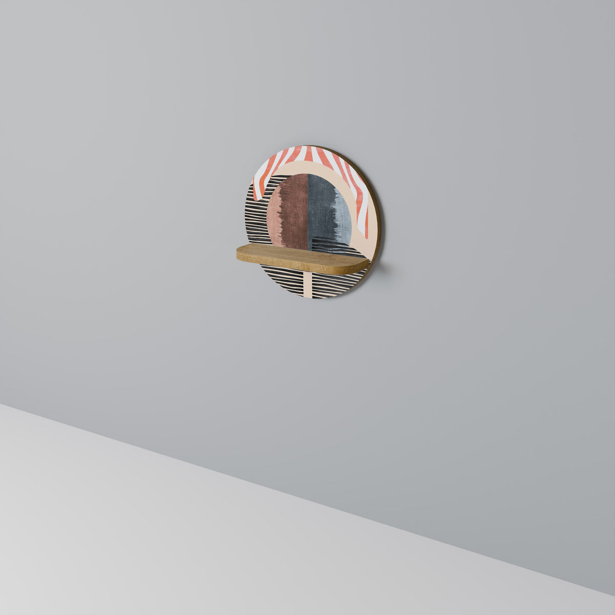 WHISPERS OF FORM Dekoratives Wandregal