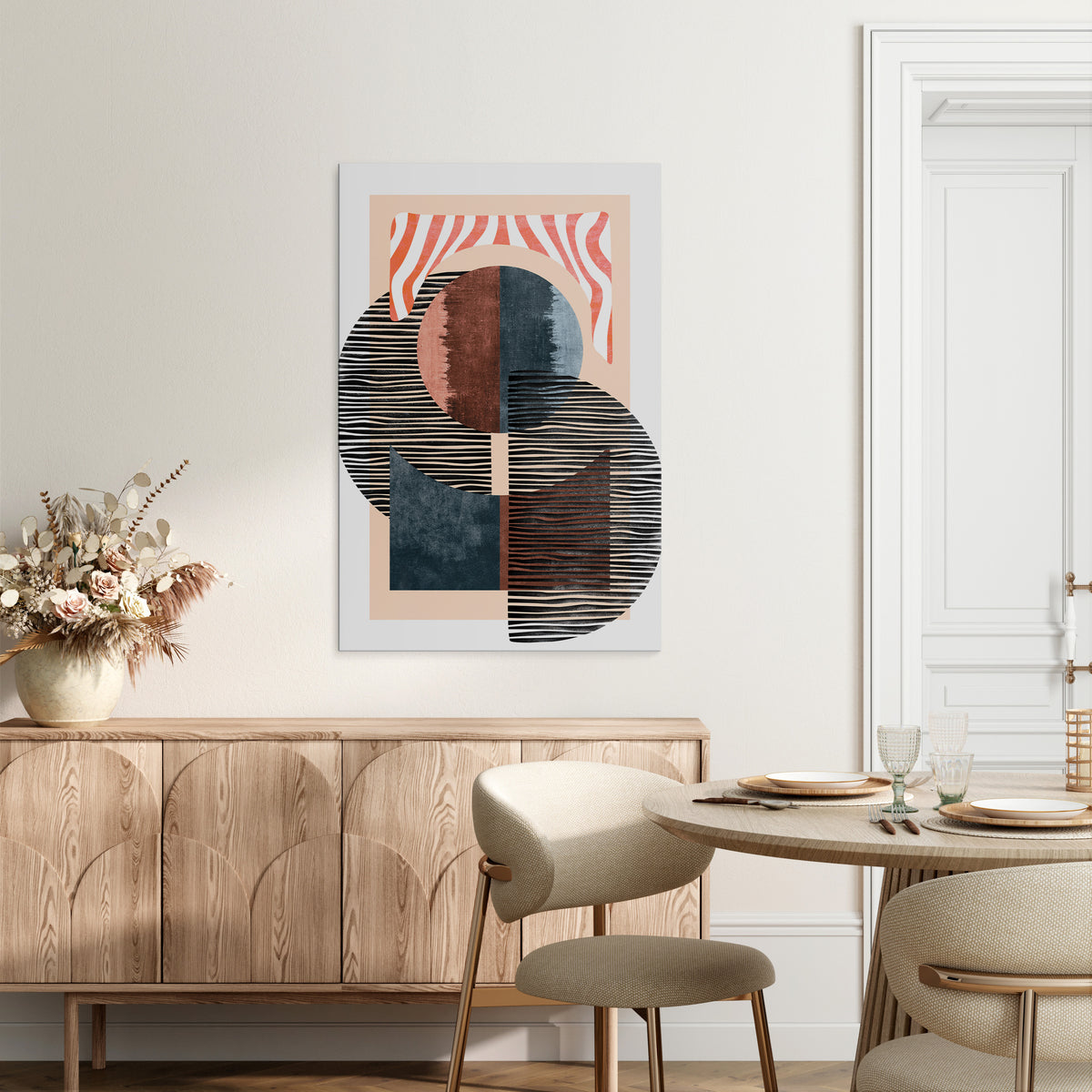 WHISPERS OF FORM Vertical Canvas Print