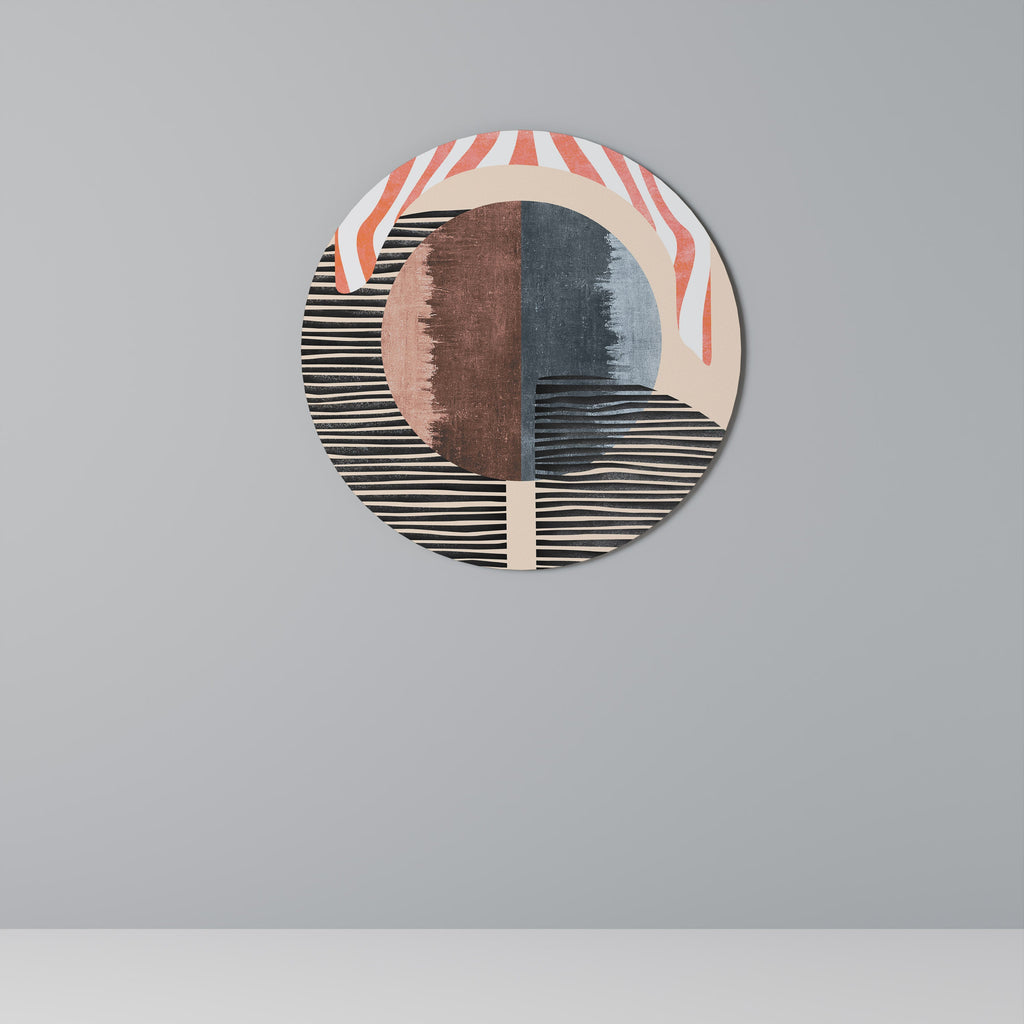 WHISPERS OF FORM Runde Wanddekoration Ø 69 cm