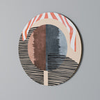 WHISPERS OF FORM Runde Wanddekoration Ø 69 cm