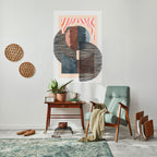 WHISPERS OF FORM Selbstklebendes Poster - Hochformat