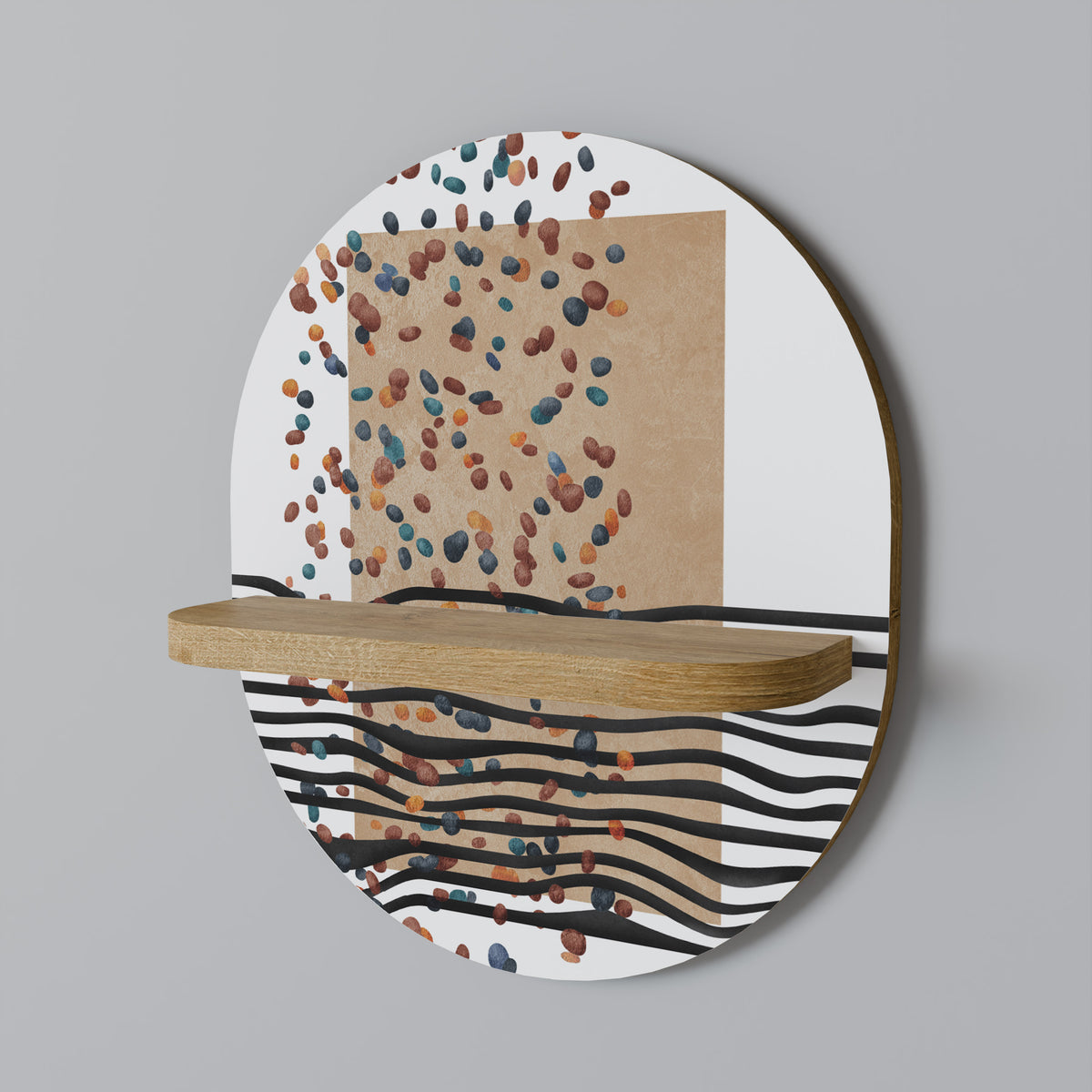 IMAGINARY RAIN Dekoratives Wandregal