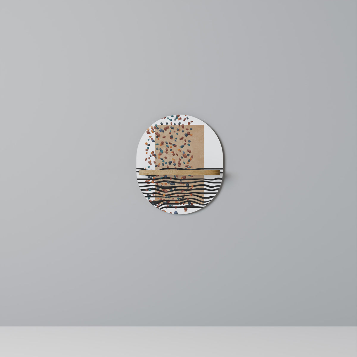 IMAGINARY RAIN Dekoratives Wandregal